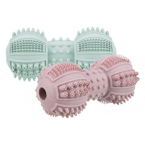 Іграшка Trixie Junior Dumbbell для цуценят Гантель шипована гума 9 см 1111142219 фото