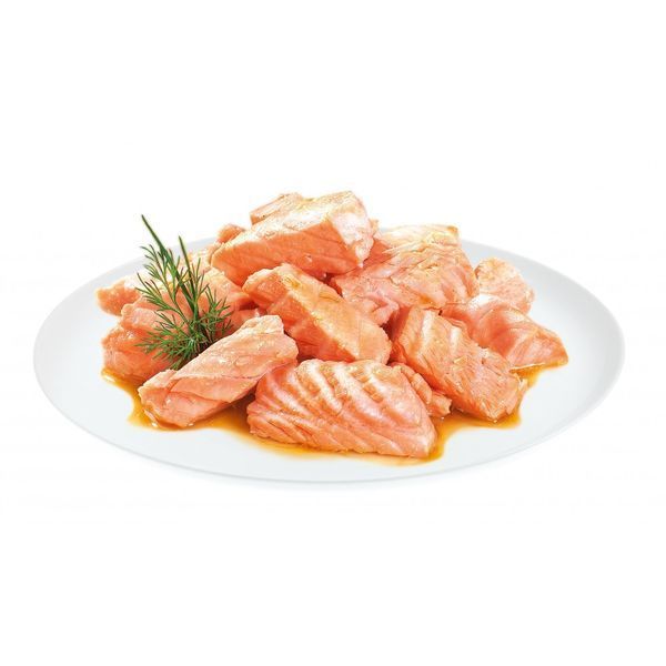 Корм вологий Brit Premium Cat Sterilised Salmon Fillets Gravy pouch для стерилізованих котів філе лосося в соусі 85 г 1111146992 фото
