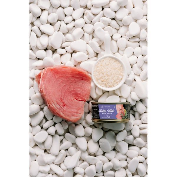 Корм вологий Savory Chicken Fillets rich in Tuna in Jelly for Adult Cats філе курки з тунцем в желе для дорослих котів, 70 г 1111195604 фото
