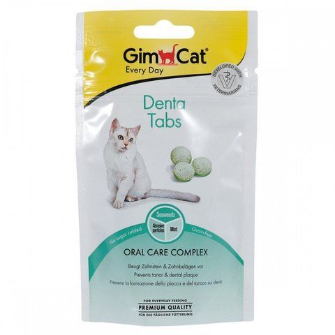 Вітаміни GimCat Every Day Dental для котів для здоров я зубів 40 г 1111153594 фото