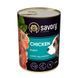 Корм вологий Savory Dog All breeds Puppy Chicken паштет для цуценят усіх порід з куркою 400 г 1111165038 фото 1