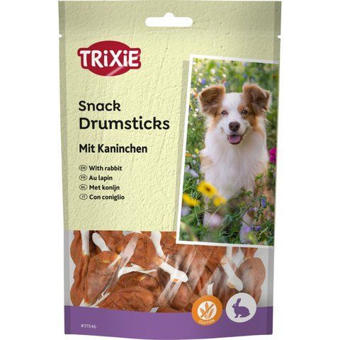 Ласощі Trixie Premio Rabbit Drumsticks для собак кісточки з кроликом 100 г 8 шт 1111148411 фото