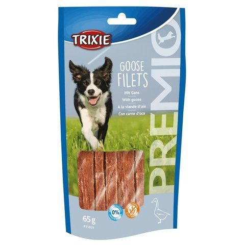 Ласощі Trixie Premio Goose Filets для собак з гусаком 65 г 1111156269 фото