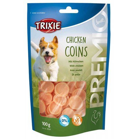 Ласощі Trixie Premio Chicken Coins для собак монетки з куркою 100 г 1111124225 фото