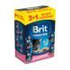 НАБІР Корм вологий Brit Premium для кошенят курка+риба 3+1 1111193003 фото 1