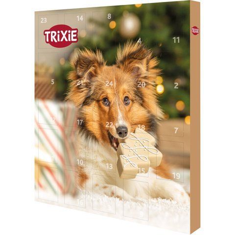 Адвент-календар Trixie для собак Різдвяний з ласощами 30х34х3,5 см 1111158314 фото
