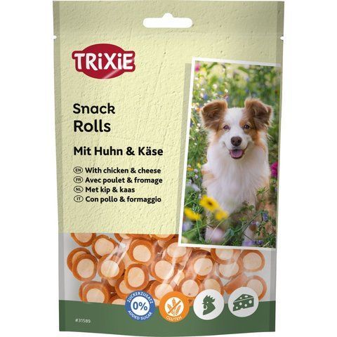Ласощі Trixie Premio Chicken Cheese Rolls для собак роли з куркою та сиром 100 г 1111163202 фото